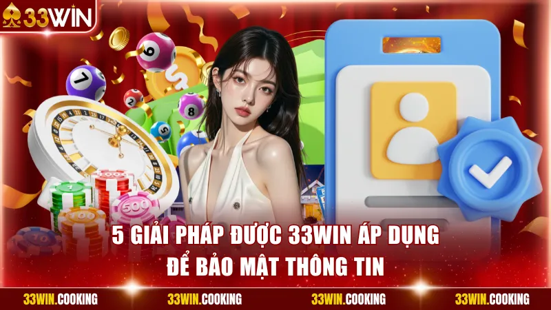 5 giải pháp được 33win áp dụng để bảo mật thông tin