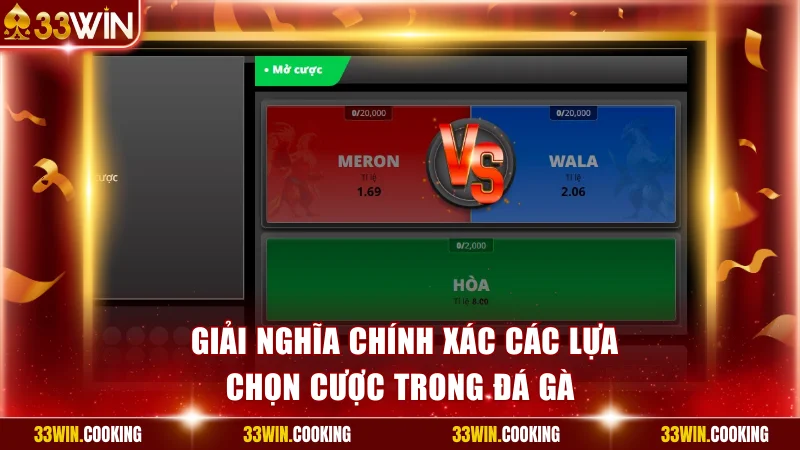 Giải thích các cụm từ chỉ hoạt động của chiến kê