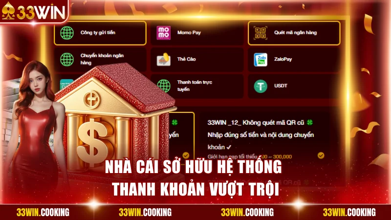 Nhà cái sở hữu hệ thống thanh khoản vượt trội