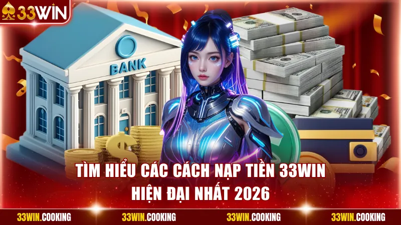 Tìm hiểu các cách nạp tiền 33win hiện đại nhất 2026
