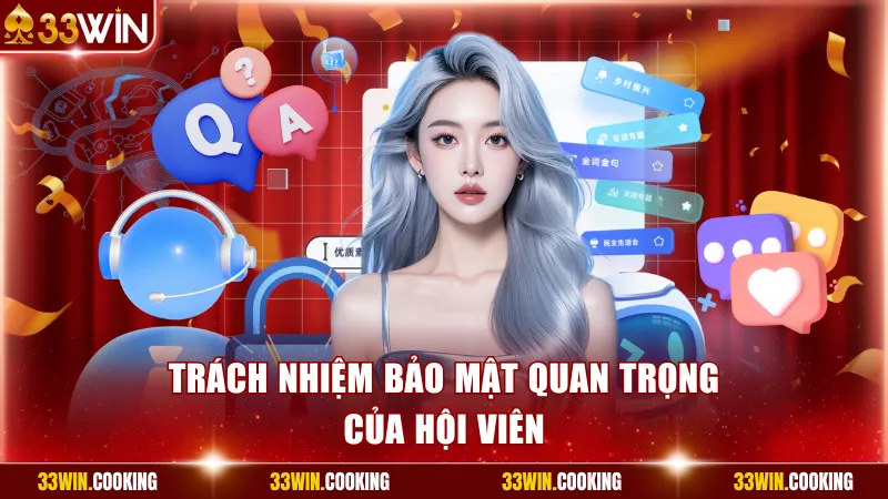 Trách nhiệm bảo mật quan trọng của hội viên